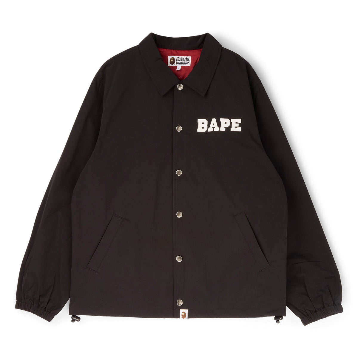 A Bathing Ape College Coach Jacket (Black)