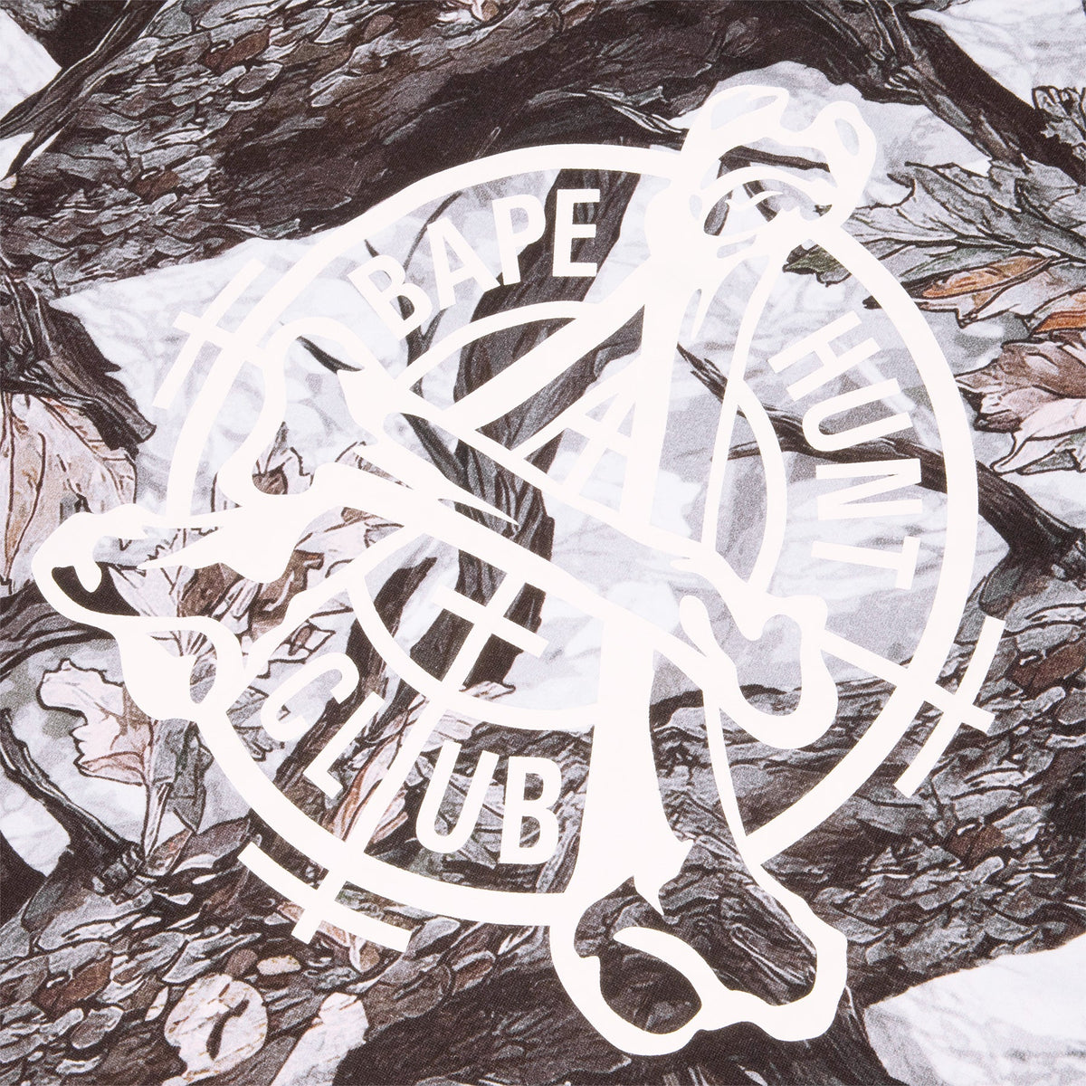 A Bathing Ape Tree Edge Camo Relaxed Fit Tee (White)