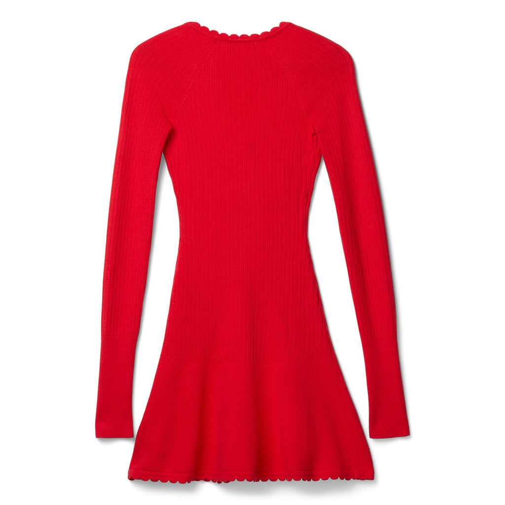 Danielle Guizio Evelyne Dress (Red love)
