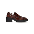 Miista Karina Brown Coco Loafers (Brown)