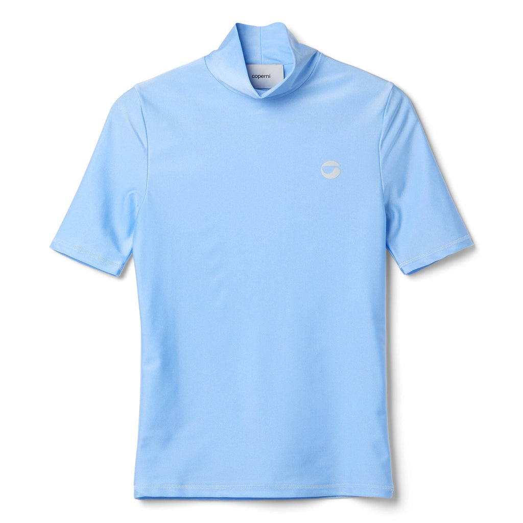 COPERNI High Neck Fitted Top (Blue)