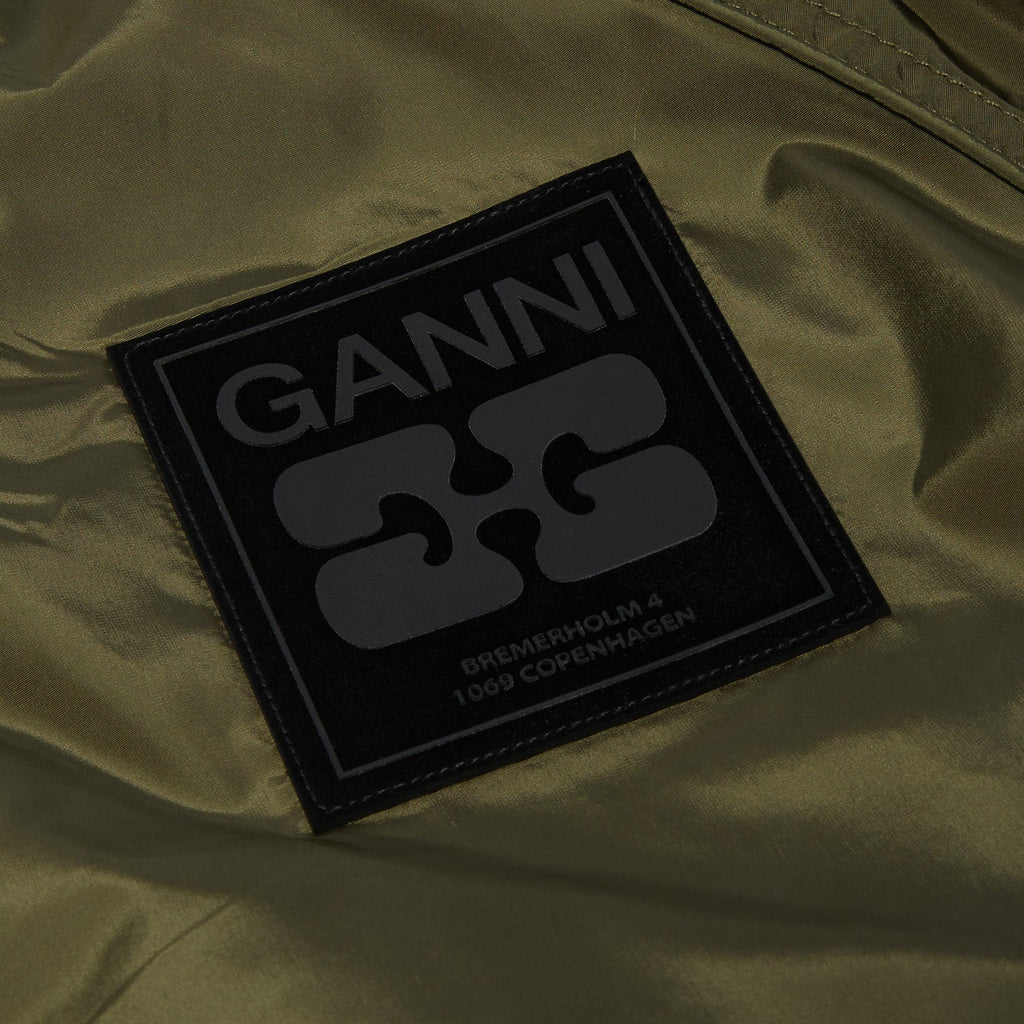 GANNI Flyweight Nylon Jacket (Kalamata)