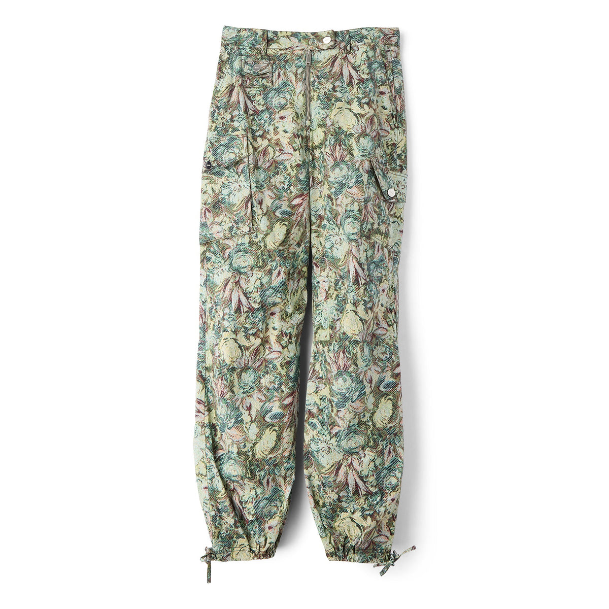 GANNI Tapestry Twill Pants (Jadeite )