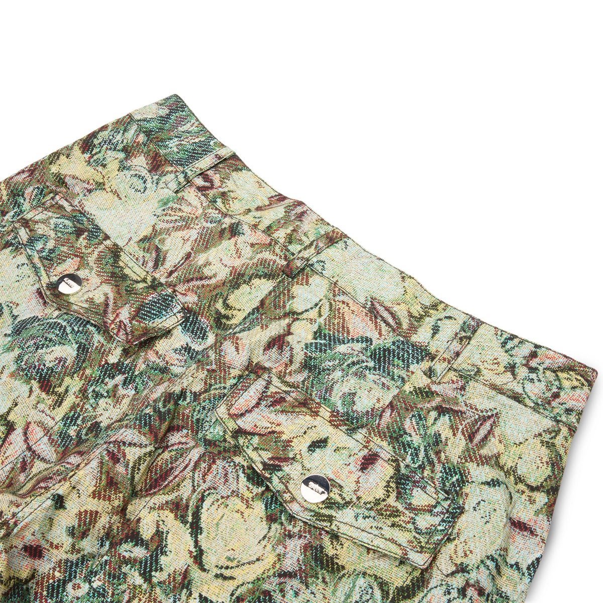 GANNI Tapestry Twill Pants (Jadeite )