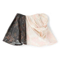 GANNI Printed Draped Mini Skirt (Phantom)
