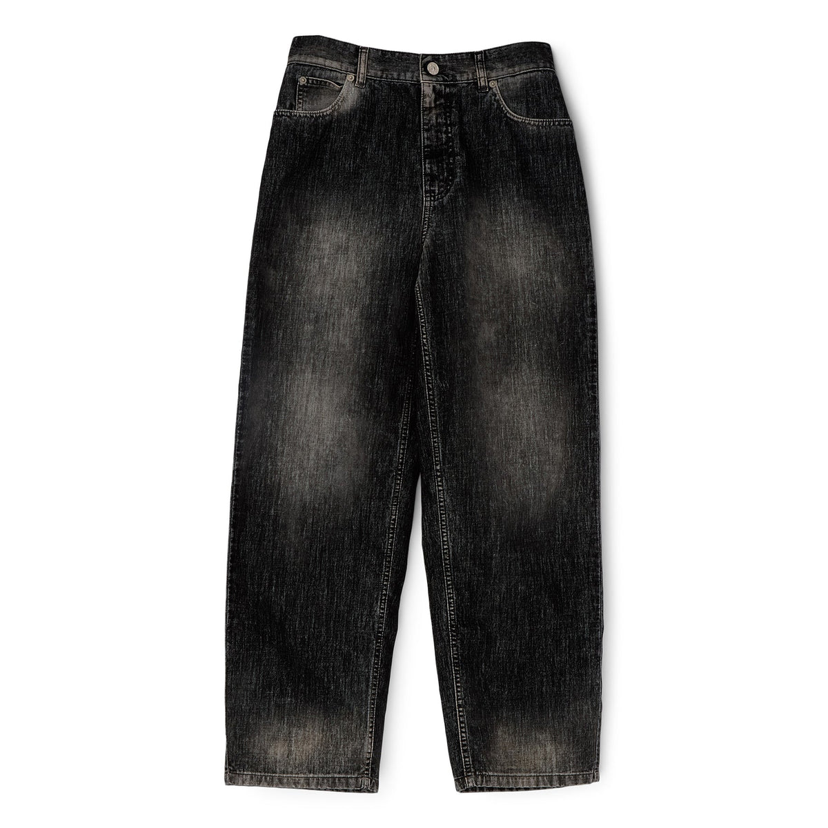 MARNI Flocked Denim Jeans (Black)