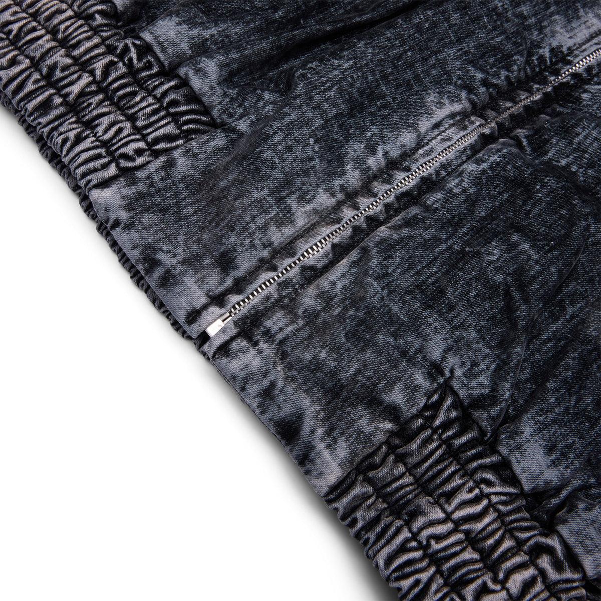 MARNI Flocked Denim Bomber Jacket (Black)