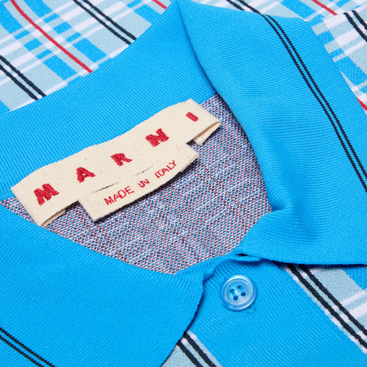 MARNI Polo Neck (Azure)