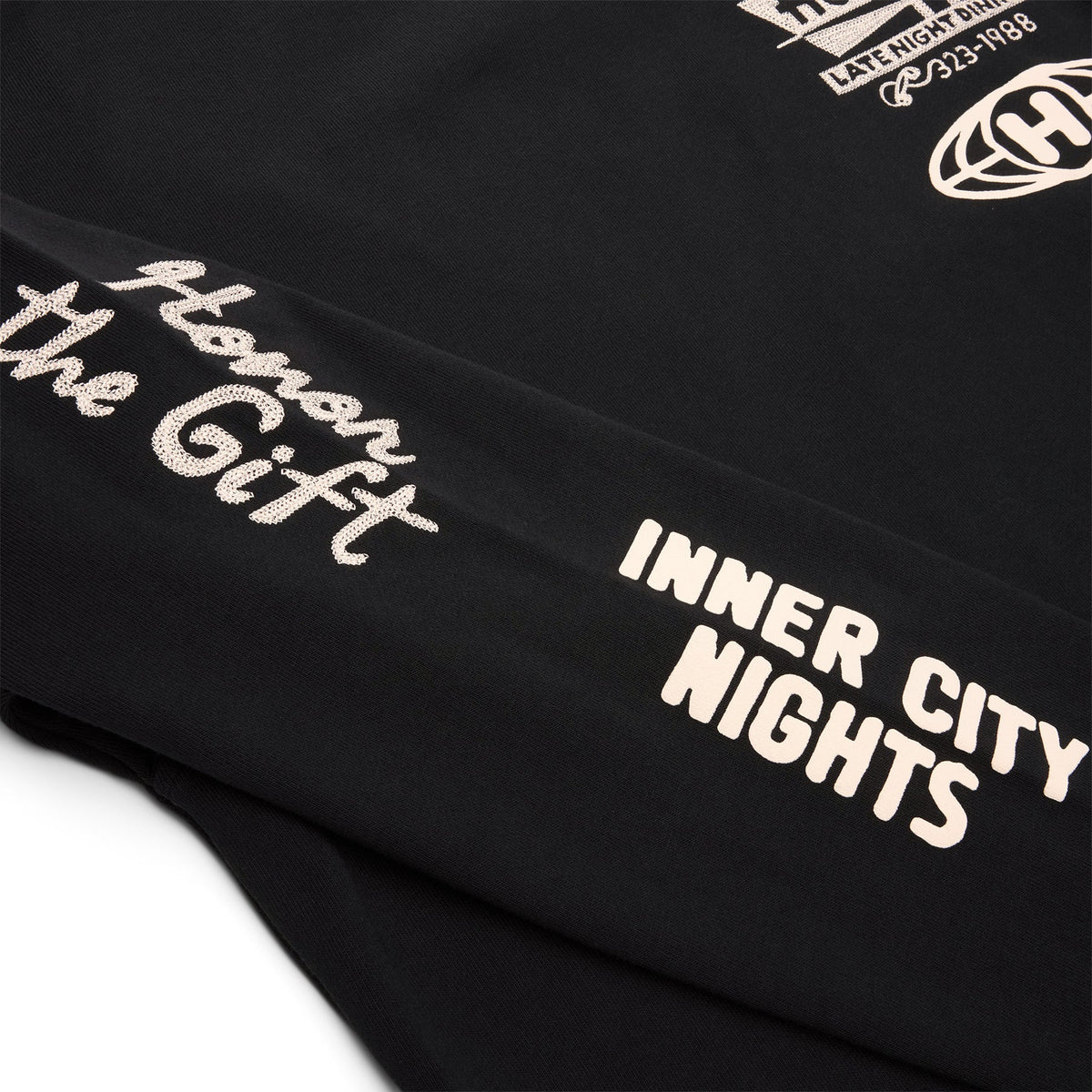 Honor The Gift Mixed Logo Crewneck (Black)