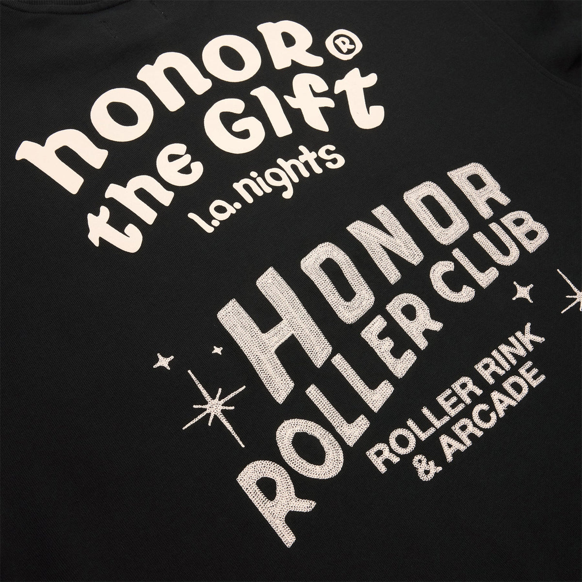 Honor The Gift Mixed Logo Crewneck (Black)