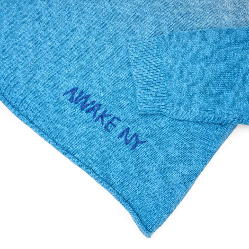 AWAKE Hand Dipped Dyed Sweater (Blue)