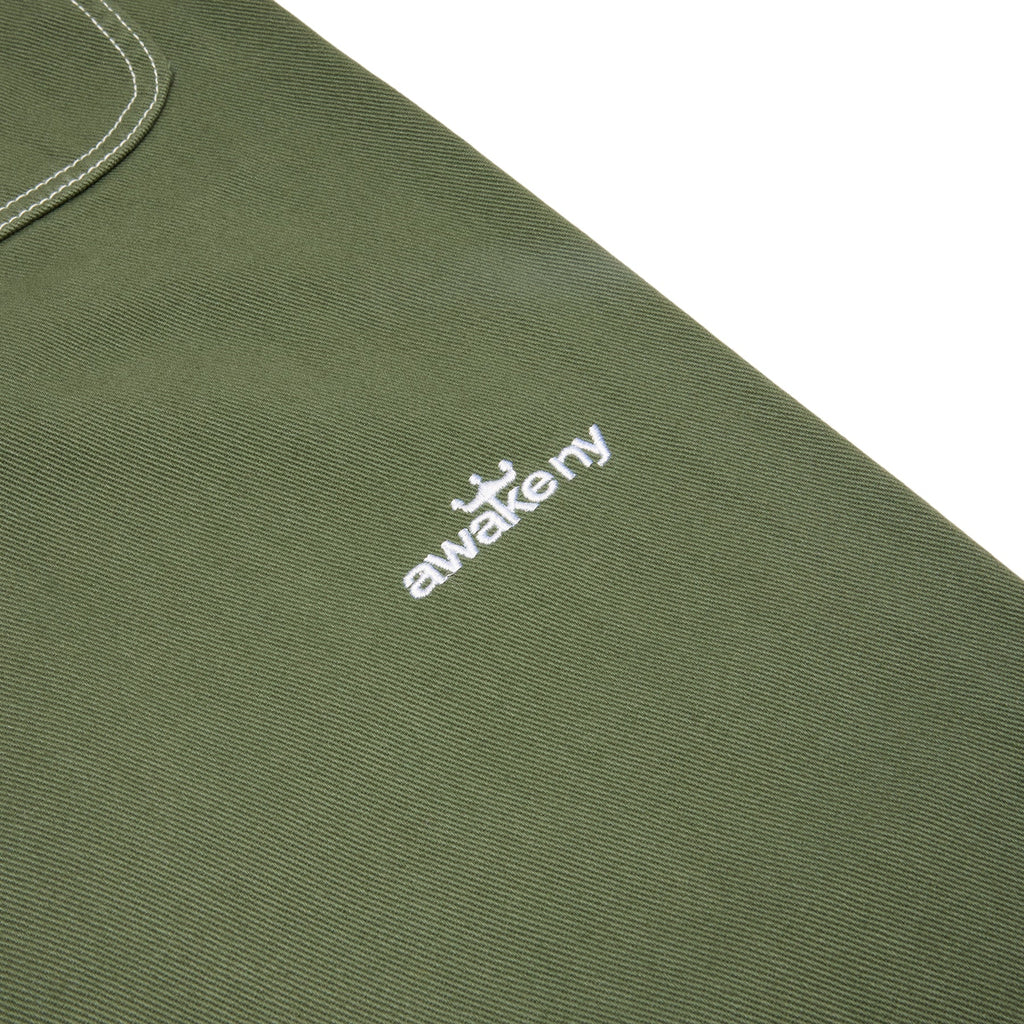 AWAKE Double Knee Jort (Green)