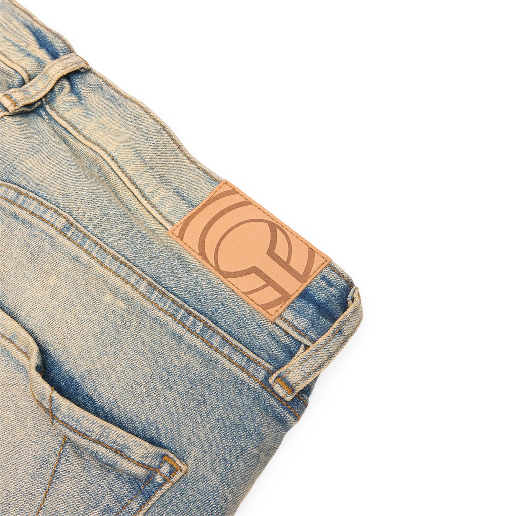 CNCPTS Splatter Denim Pant (Washed Indigo)