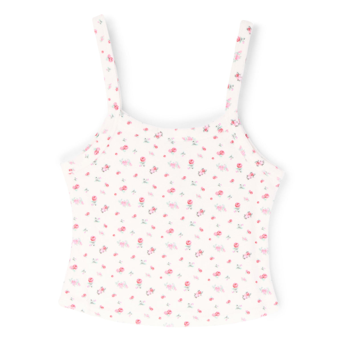 Danielle Guizio Dani Terry Tank (Ditsy floral)
