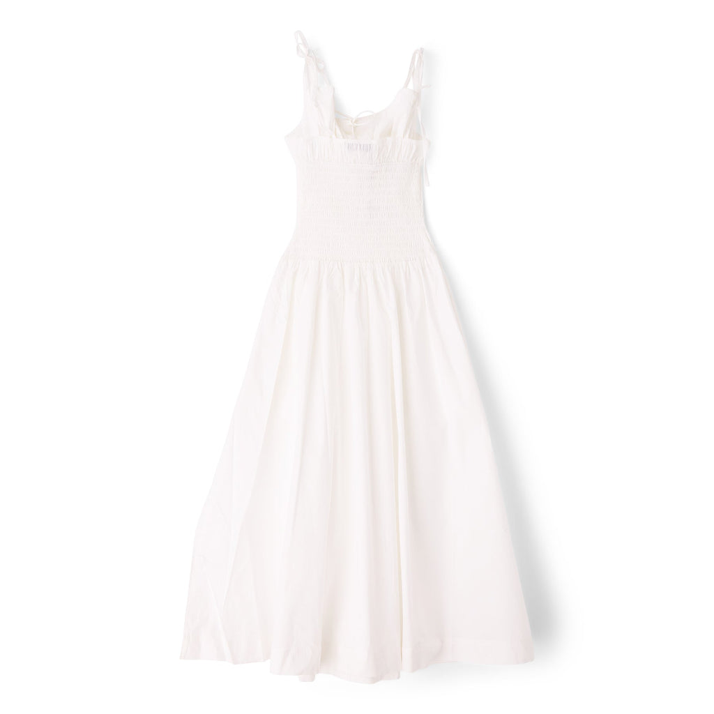 Danielle Guizio Lura Midi Dress (White)