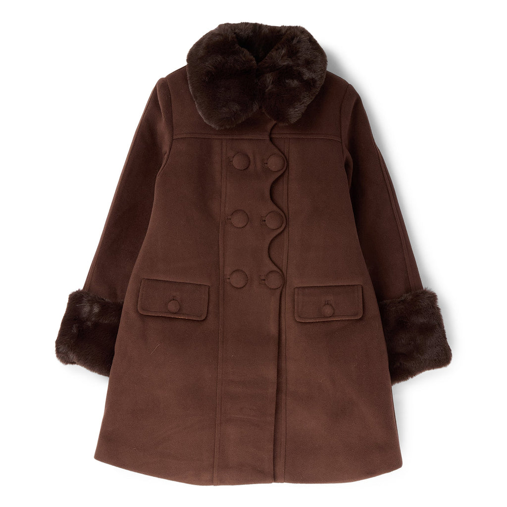 House of Sunny The Dolly Coat (Rosewood Brown)