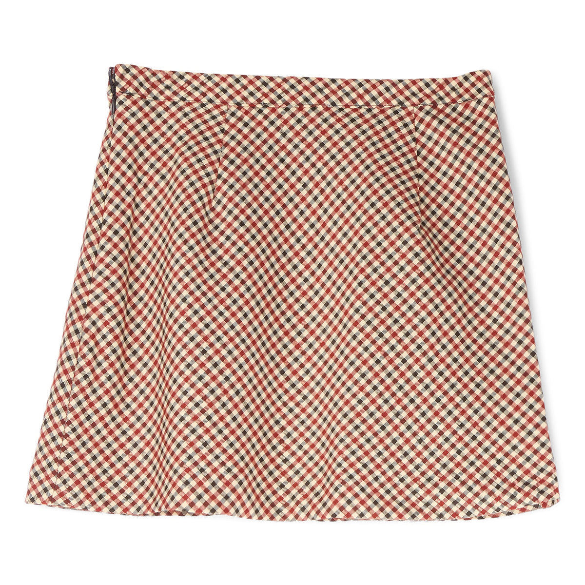House of Sunny The Marie Skirt (Wine Multi)