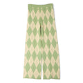House of Sunny Argyle Lounge Pant (Matcha)