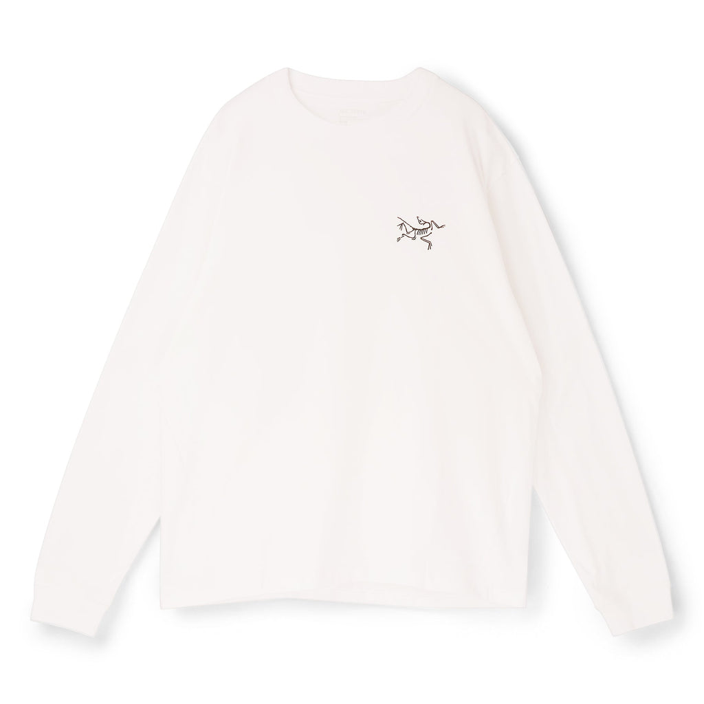 Arc'teryx Kragg Cotton LS M (White Light / Black)