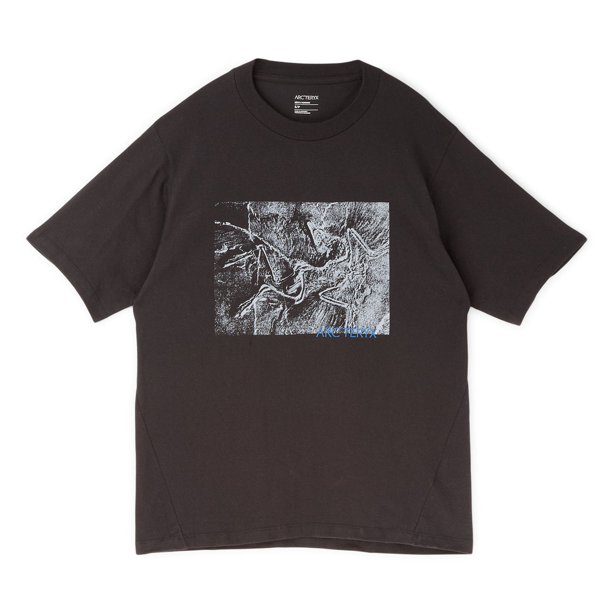 Arc'teryx Kragg Cotton Lithographica SS M (Black)