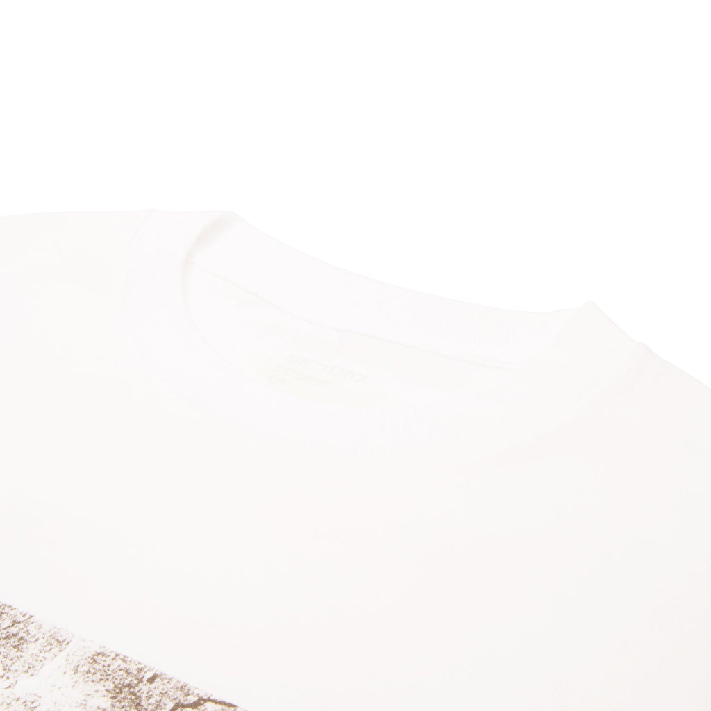 Arc'teryx Kragg Cotton Lithographica SS M (White Light)